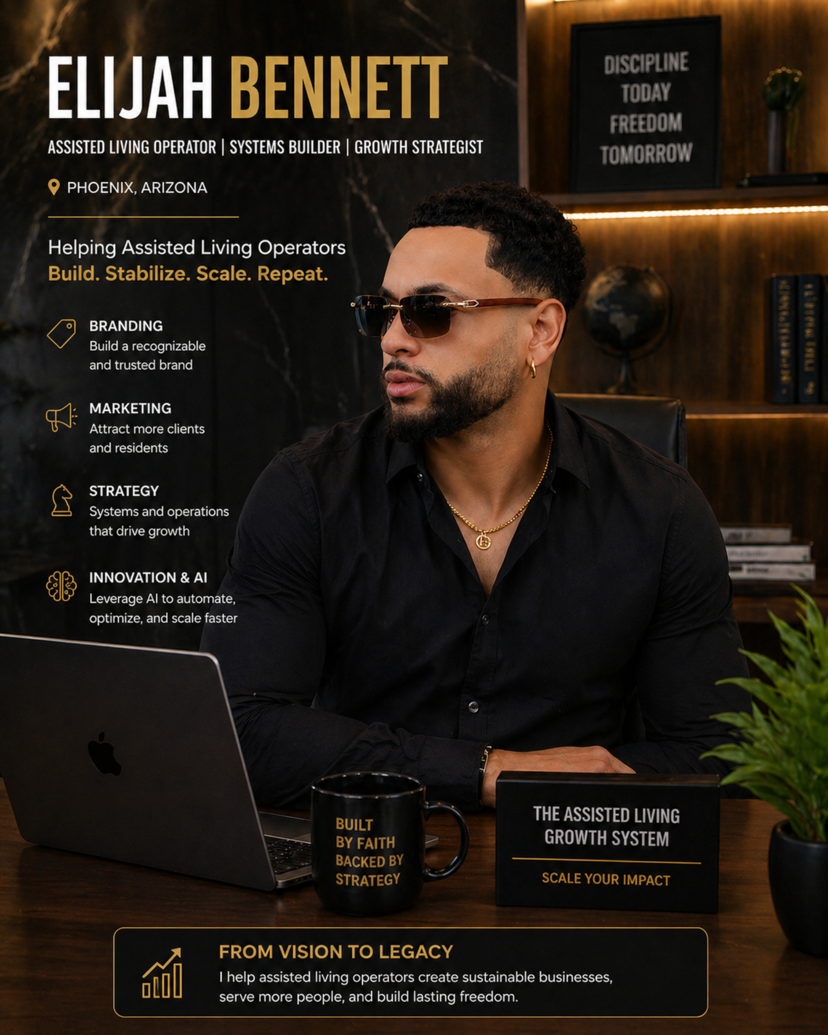 Elijah Bennett, founder of Nexus Wealth Investments